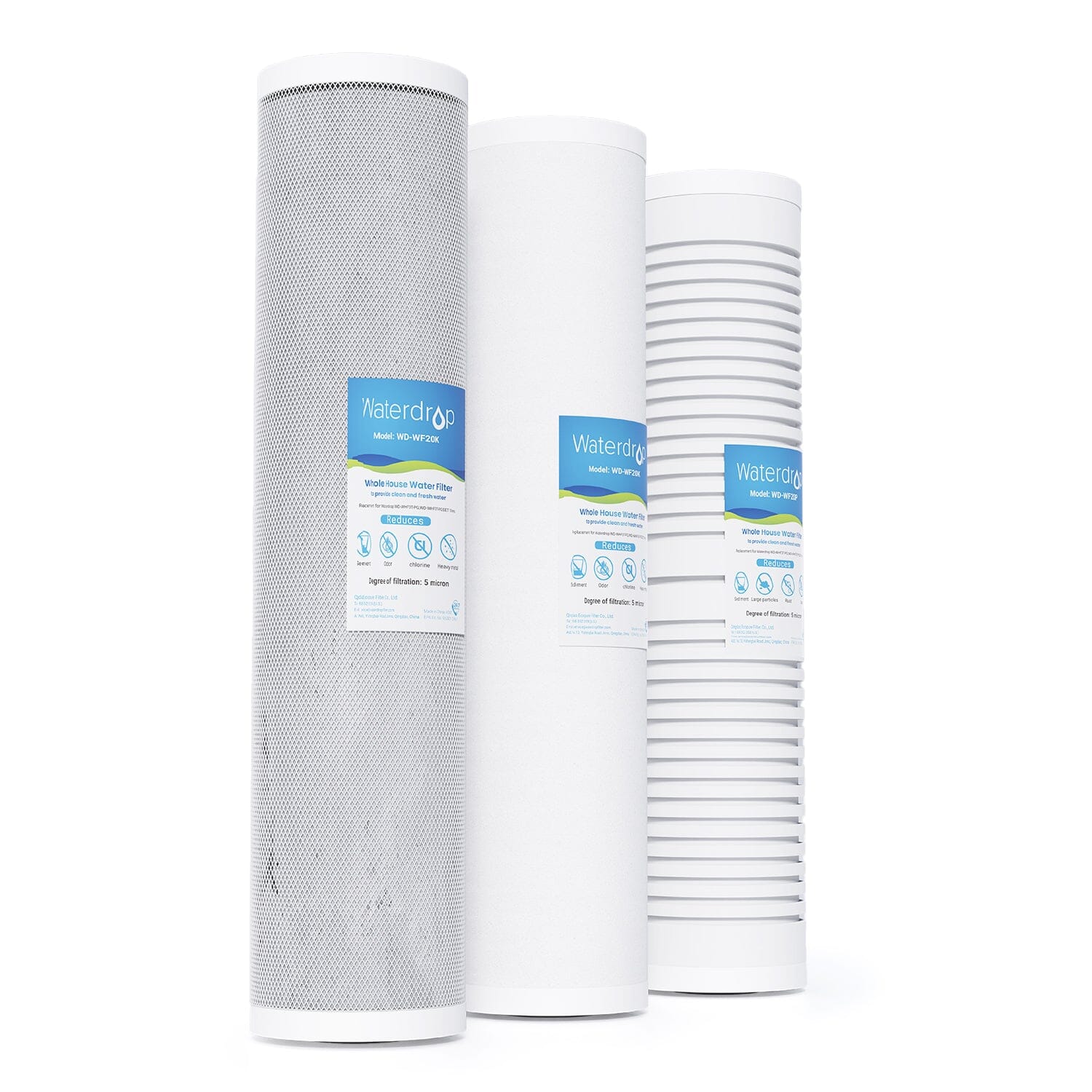 Waterdrop Whole House Water Filter, Replacement for WD-WF20PG