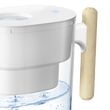 Waterdrop Chubby Pitcher Water Filter with Wooden Handle PT-04W