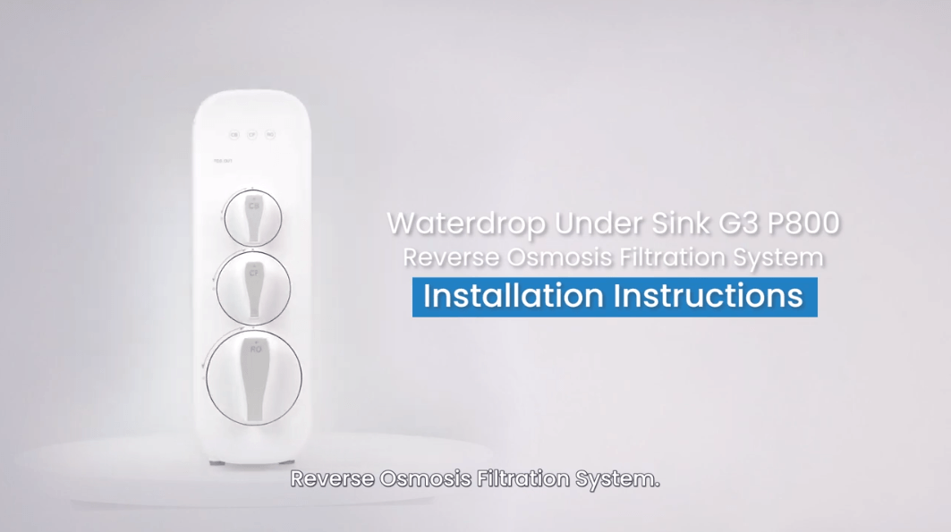 Waterdrop G3P800 Refurbished RO System