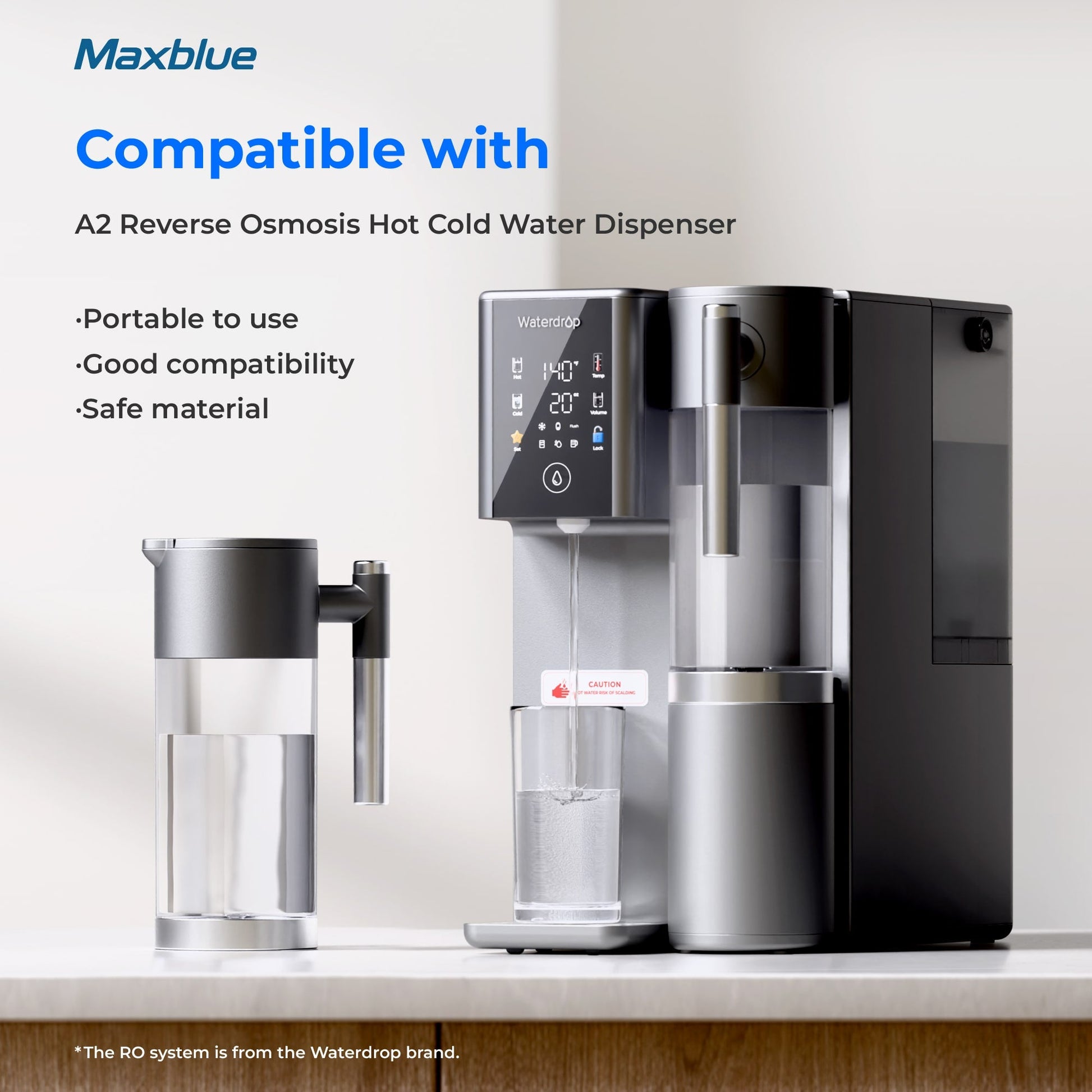 Pure Water Tank for WD-A2 Countertop Reverse Osmosis System