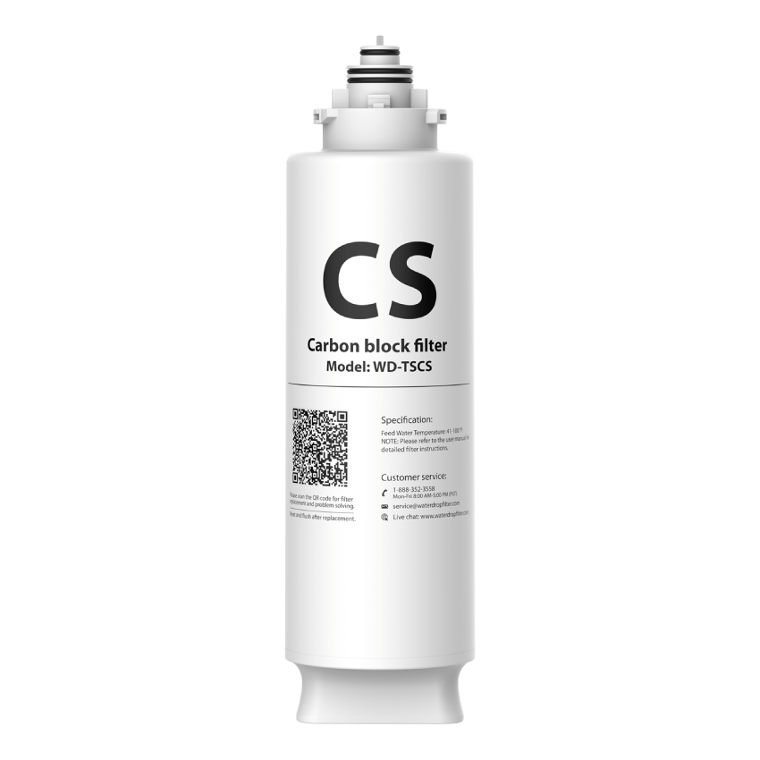12 Months Lifetime WD-TSCS Filter for Waterdrop Integrated DC Filtration System