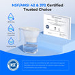 Waterdrop 200-Gallon Long-Life Water Filter Pitcher, NSF Certified Water Purifier