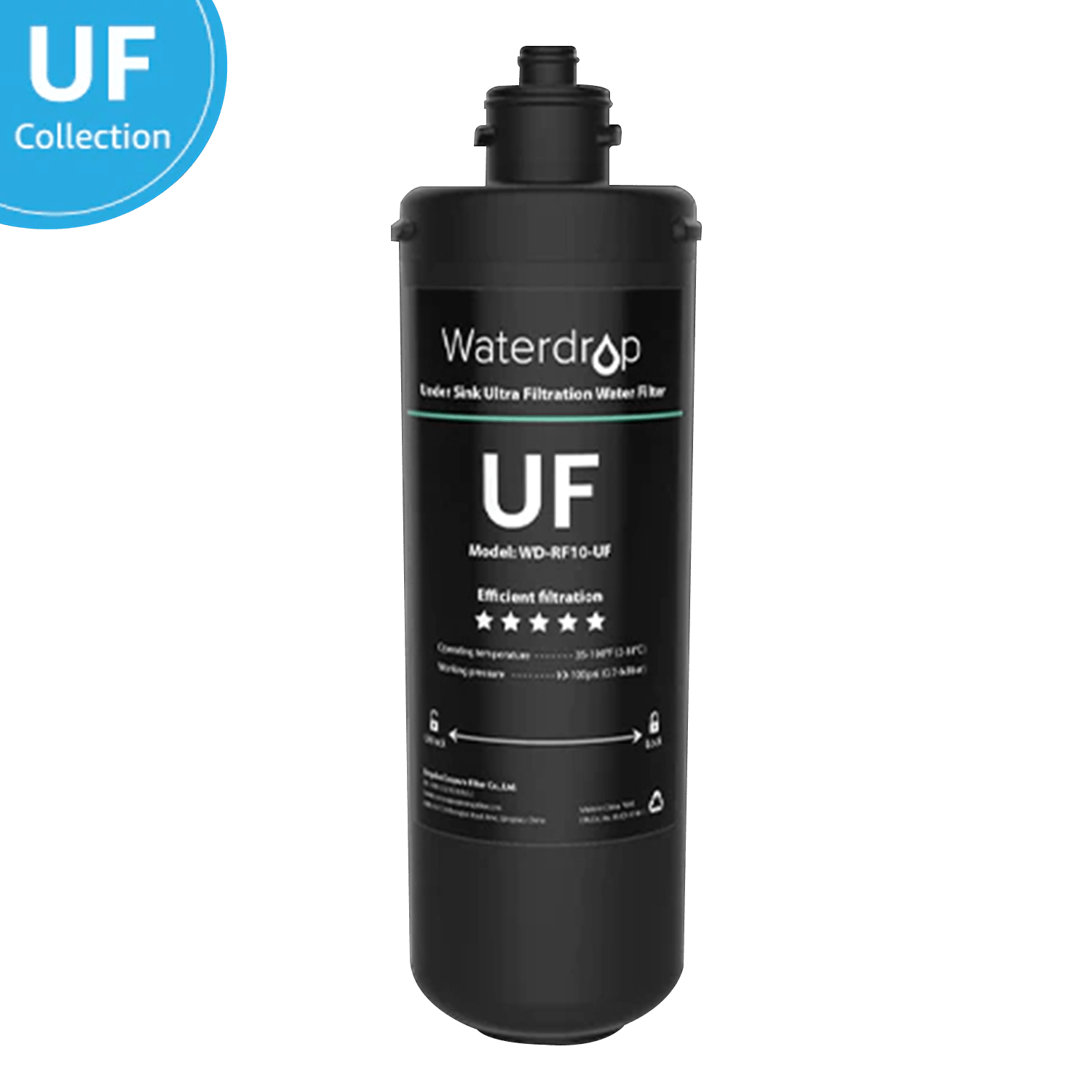 Replacement Ultrafiltration Undersink Water Filter | WD-RF10/15/17-UF