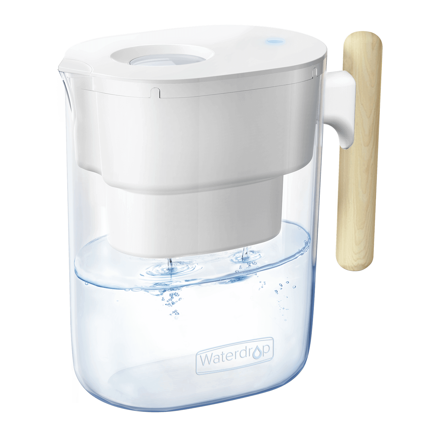 Water Purifier Pitcher, Chubby White (4064386908242)