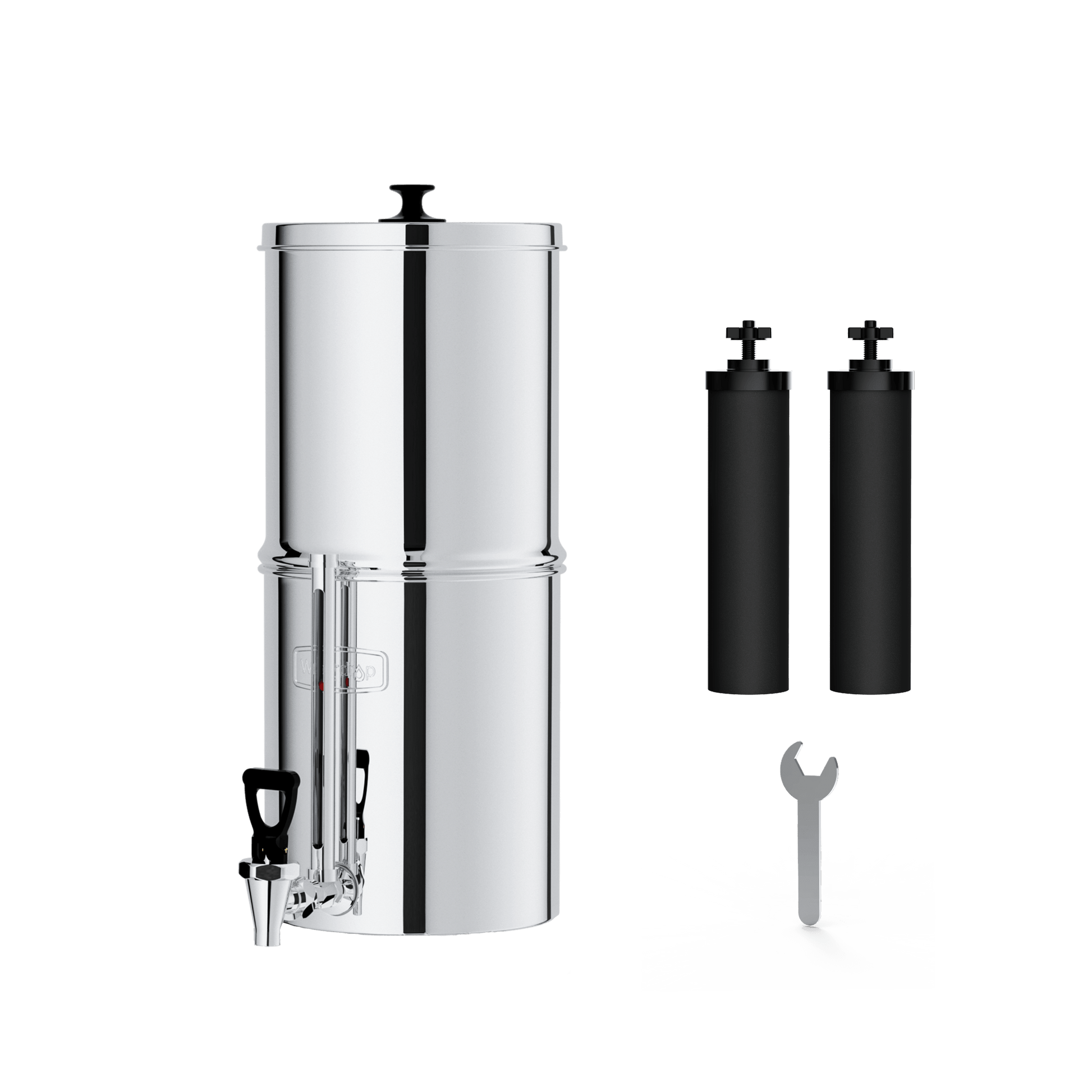 Waterdrop 2.25-gallon King Tank Gravity Water Filter System, Without Stand