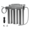 3-stage Under Sink Ultrafiltration Stainless Steel Water Filter System Waterdrop TST-UF